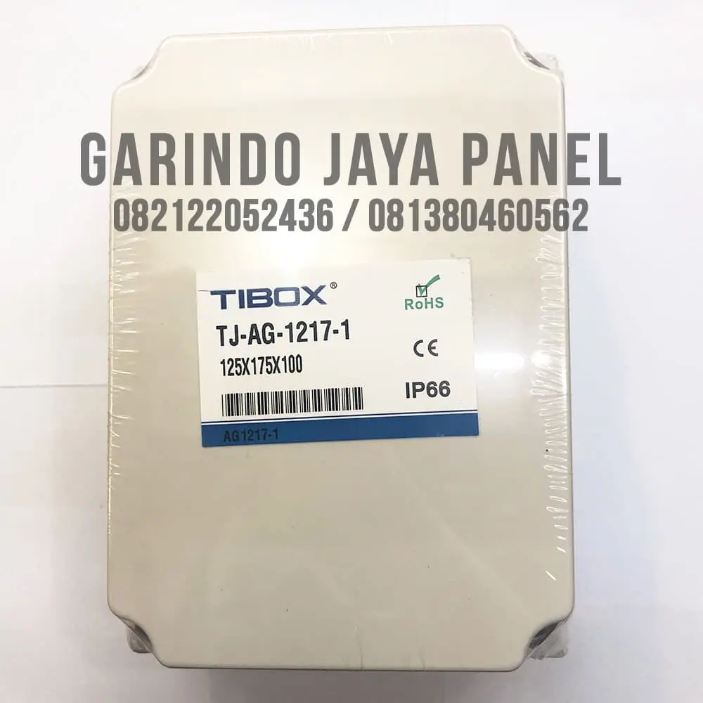 JUNCTION BOX TIBOX PVC IP66 Uk. 125x175x100mm