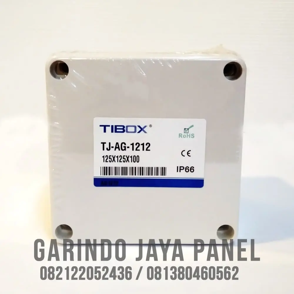 JUNCTION BOX TIBOX PVC IP66 Uk. 125x125x100mm