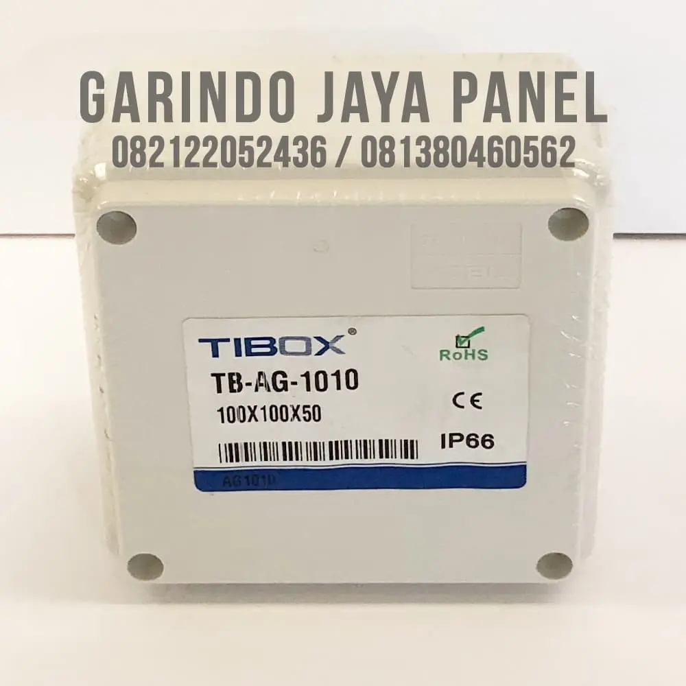 JUNCTION BOX TIBOX PVC IP66 Uk. 100x100x50mm